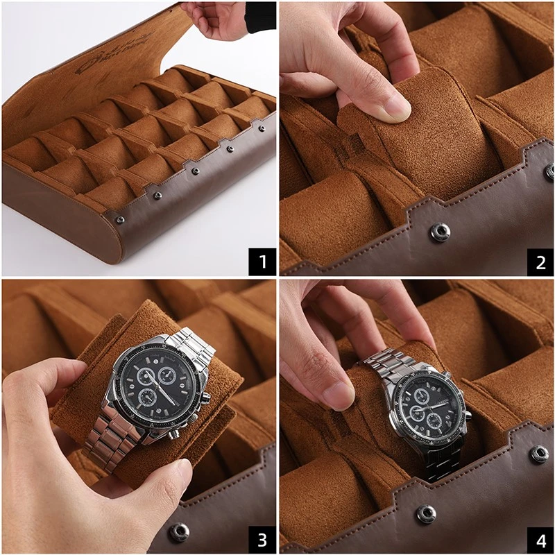 Watch Roll 15 slot OC010168 8 Watch Roll 15 slot OC010168 8
